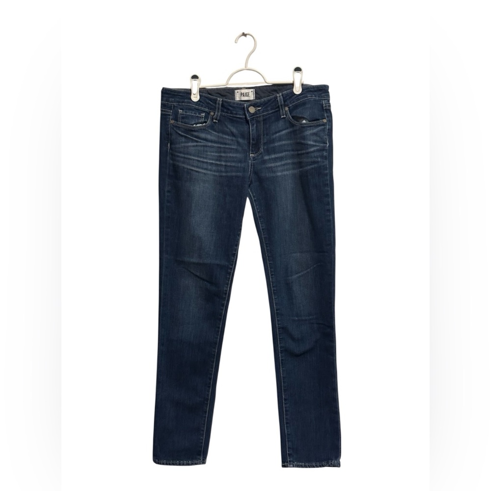 PAIGE Dark Indigo Slim Jimmy Jimmy Skinny Jeans